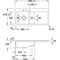 V&B Einbauspüle SUBWAY 60 FLAT 965x475mm Be li Handbet. we