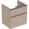 Geberit Waschtischunterschrank iCon 600x615x476mm Eiche/Griff lava matt