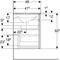Geberit WT-Unterschrank RENOVA PLAN m D-WT 1300x622x480mm NB hickory hell/we