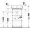 Duravit Aufsatzbecken BENTO STARCK BOX 460mm o ÜL m Hahnlochinsel 1 HL HG we sd