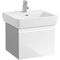 Laufen Waschtischunterbau LAUFEN PRO A 470x390x450mm 1 Schublade weiß glänzend