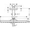 HG Kopfbrause Raindance E 300 1jet 300x300mm chrom 19 l/min