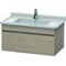 Duravit Waschtischunterbau DURASTYLE 470x800x406mm pine silver