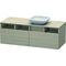 Duravit Waschtischunterbau DURASTYLE 550x1400x500mm Auss rechts pine silver