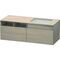 Duravit Waschtischunterbau DURASTYLE 550x1400x500mm Auss rechts pine silver