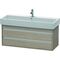 Duravit Waschtischunterbau KETHO 440x1150x410mm pine silver