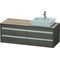 Duravit Waschtischunterbau KETHO 550x1400x496mm Becken rechts pine terra