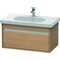 Duravit Waschtischunterbau KETHO 455x800x410mm europäische eiche