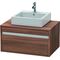 Duravit Waschtischunterbau KETHO 550x800x426mm nussbaum natur