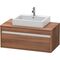 Duravit Waschtischunterbau KETHO 550x1000x426mm nussbaum natur