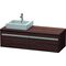 Duravit Waschtischunterbau KETHO 550x1400x426mm Be links kastanie dunkel