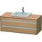 Duravit Waschtischunterbau KETHO 550x1200x496mm europäische eiche