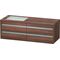 Duravit Waschtischunterbau KETHO 500x1400x496mm WT links nussbaum natur