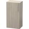 Duravit Halbhochschrank VERO 360x500x960mm Anschlag links pine silver