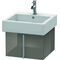 Duravit Waschtischunterbau VERO 431x450x298mm flannel grey hochglanz