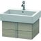 Duravit Waschtischunterbau VERO 431x550x298mm pine silver