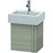 Duravit Waschtischunterbau VERO 311x400x428mm Anschlag links pine silver