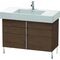 Duravit Waschtischunterbau VERO 446x1000x581mm amerik. nussbaum