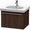 Duravit Waschtischunterbau X-LARGE 458x600mm nussbaum gebürstet