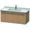 Duravit Waschtischunterbau X-LARGE 460x1000x448mm europäische eiche