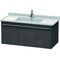 Duravit Waschtischunterbau X-LARGE 460x1000x448mm eiche dunkel gebürstet