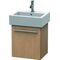 Duravit Waschtischunterbau X-LARGE 328x400x442mm Ans re europäische eiche