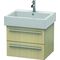 Duravit Waschtischunterbau X-LARGE 443x550x448mm mediterrane eiche