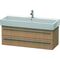Duravit Waschtischunterbau X-LARGE 443x1150x448mm europäische eiche