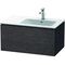 Duravit Waschtischunterbau L-CUBE 820x481x400mm eiche dunkel gebürstet