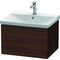Duravit Waschtischunterbau L-CUBE 620x481x405mm nussbaum gebürstet