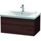 Duravit Waschtischunterbau L-CUBE 820x481x405mm kastanie dunkel
