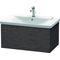Duravit Waschtischunterbau L-CUBE 820x481x405mm eiche dunkel gebürstet