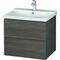 Duravit Waschtischunterbau L-CUBE 620x481x555mm pine terra