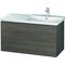 Duravit Waschtischunterbau L-CUBE 1020x481x555mm pine terra