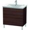 Duravit Waschtischunterbau L-CUBE 820x481x709mm kastanie dunkel
