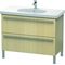 Duravit Waschtischunterbau X-LARGE 1000x470x668mm mediterrane eiche