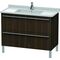 Duravit Waschtischunterbau X-LARGE 1000x470x668mm nussbaum gebürstet