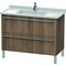 Duravit Waschtischunterbau X-LARGE 1000x470x668mm nussbaum natur