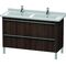 Duravit Waschtischunterbau X-LARGE 1200x470x668mm kastanie dunkel