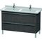 Duravit Waschtischunterbau X-LARGE 1200x470x668mm eiche dunkel gebürstet