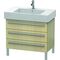 Duravit Waschtischunterbau X-LARGE 800x470x588mm mediterrane eiche