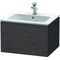 Duravit Waschtischunterbau L-CUBE 620x481x400mm eiche dunkel gebürstet