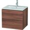 Duravit Waschtischunterbau L-CUBE 620x481x550mm nussbaum natur