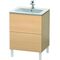 Duravit Waschtischunterbau L-CUBE 620x481x704mm mediterrane eiche