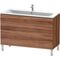 Duravit Waschtischunterbau L-CUBE 1220x481x704mm nussbaum natur