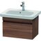 Duravit Waschtischunterbau DURASTYLE 368x580x398mm nussbaum natur