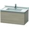 Duravit Waschtischunterbau L-CUBE 469x820x408mm pine silver