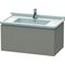 Duravit Waschtischunterbau L-CUBE 469x820x408mm basalt matt