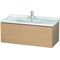 Duravit Waschtischunterbau L-CUBE 469x1020x408mm eiche gebürstet