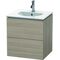 Duravit Waschtischunterbau L-CUBE 419x520x550mm pine silver